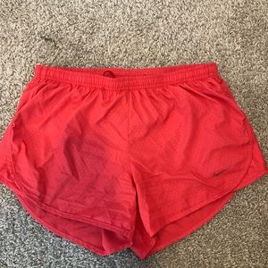 Coral Nike Shorts
